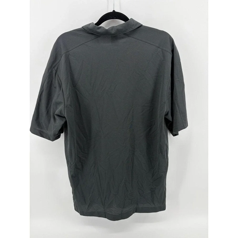 Nike, Black Lightweight Dri Fit Polo, Men's Large